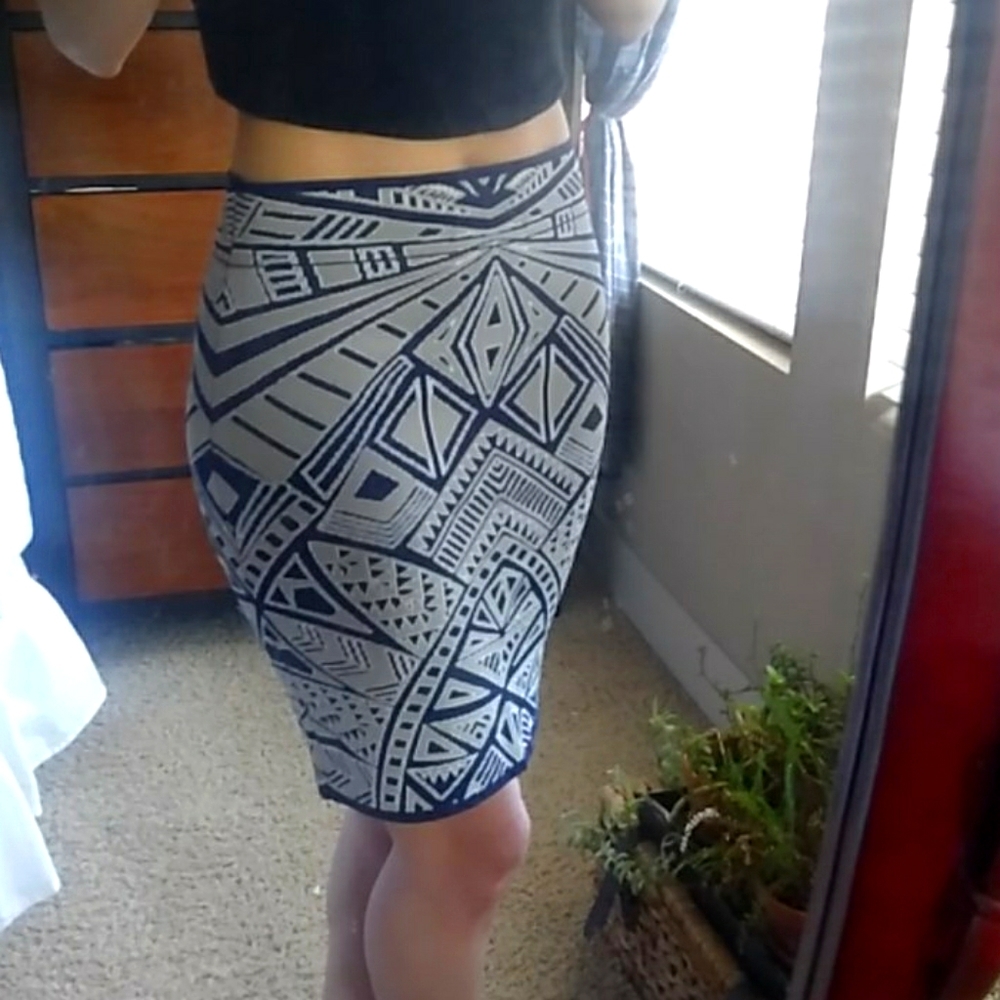 BCBG MaxAzria sequin skirt